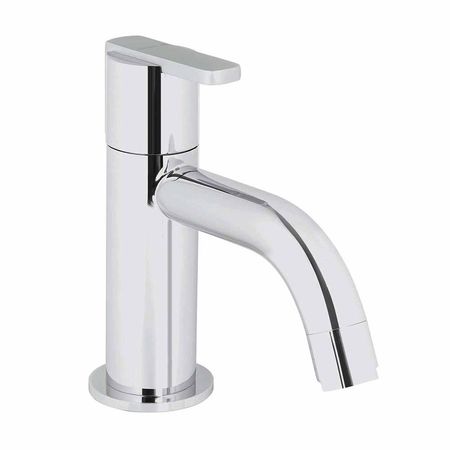 Llave de Lavatorio Trebol Veneto Pico Bajo Plata Cromada