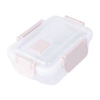 Taper Hermético Rectangular con Válvula 800ml Orange