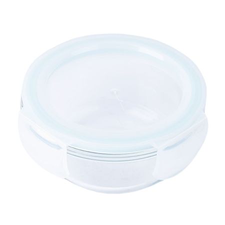 Taper de Vidrio Redondo Hermético 210ml Orange