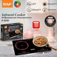 Cocina Inducción 2 Hornillas Electrica Potente Domestica Moderna Raf