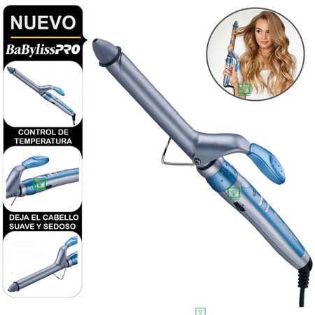 Rizadora BabylissPro Nano Titanium 34 19mm - 401°F Rizadora BabylissPro Nano Titanium 34 19mm