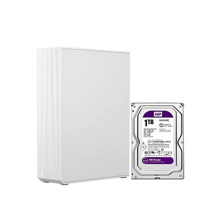 R5C NAS Ezviz Almacenamiento de respaldo 8 Canales DISCO 1TB