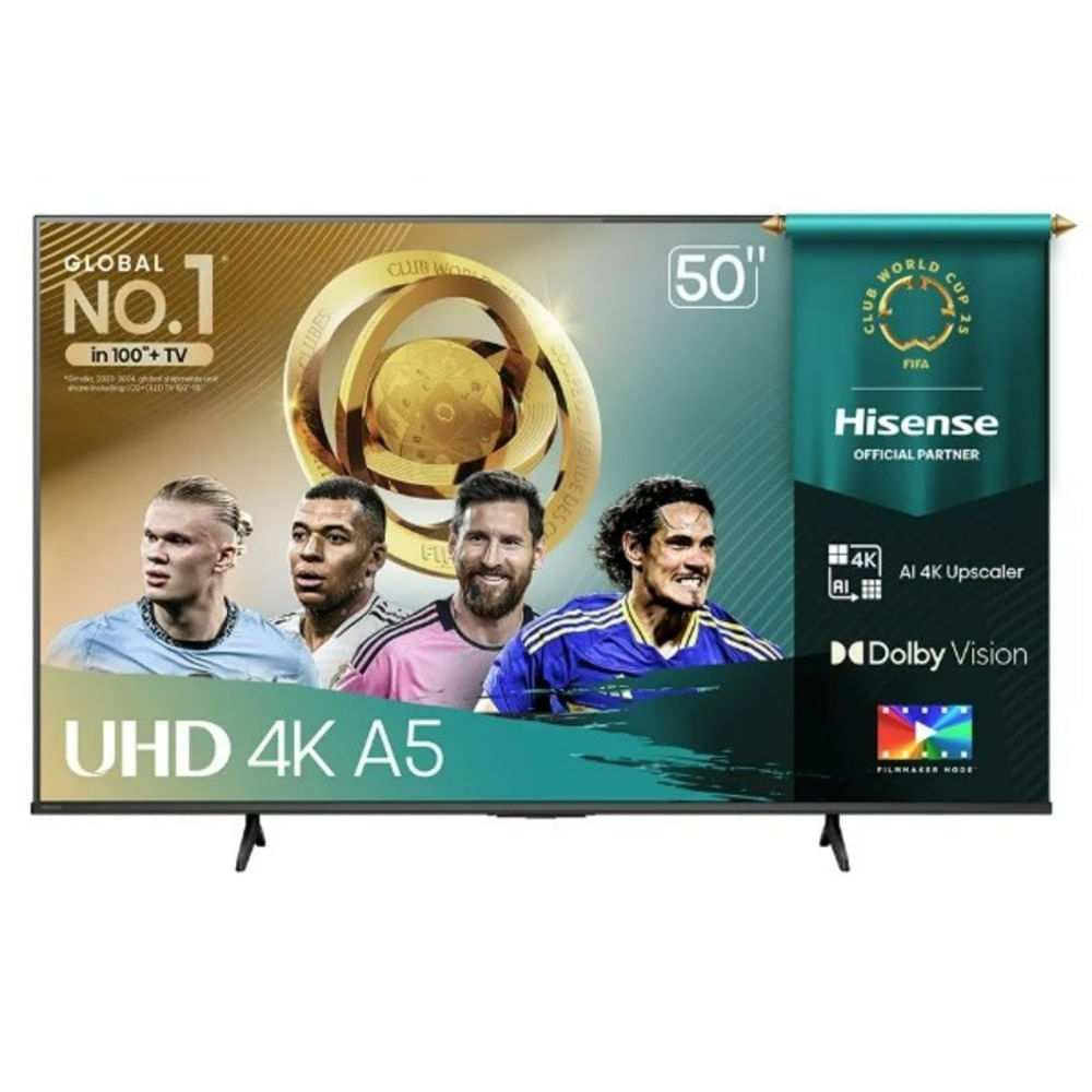 Televisor Hisense Led 50 Smart UHD 4K VIDAA 50A5NV 2025