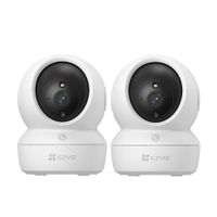 Kit 2 Cámaras Vigilancia H6C PRO Full HD 2MP Ezviz Audio Bidireccional Botón llamada