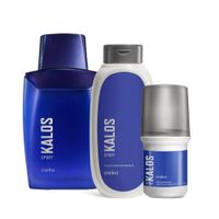 Kalos Sport Fragancia de Hombre con Talco y Deo Roll on