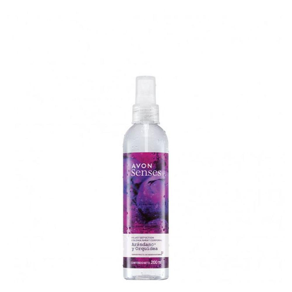 Spray Corporal Arándano y Orquídea 200ml Avon Senses | plazaVea - plazaVea