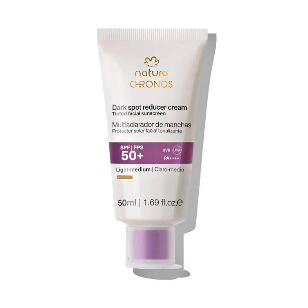 Protector aclarador FPS 50+ claro - medio Chronos Derma