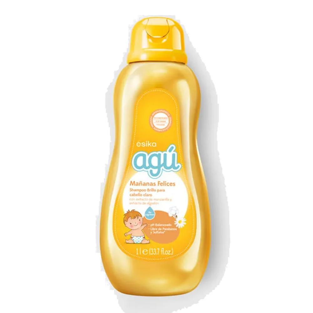 Shampoo Agú Brillo Manzanilla y Algodón 1L