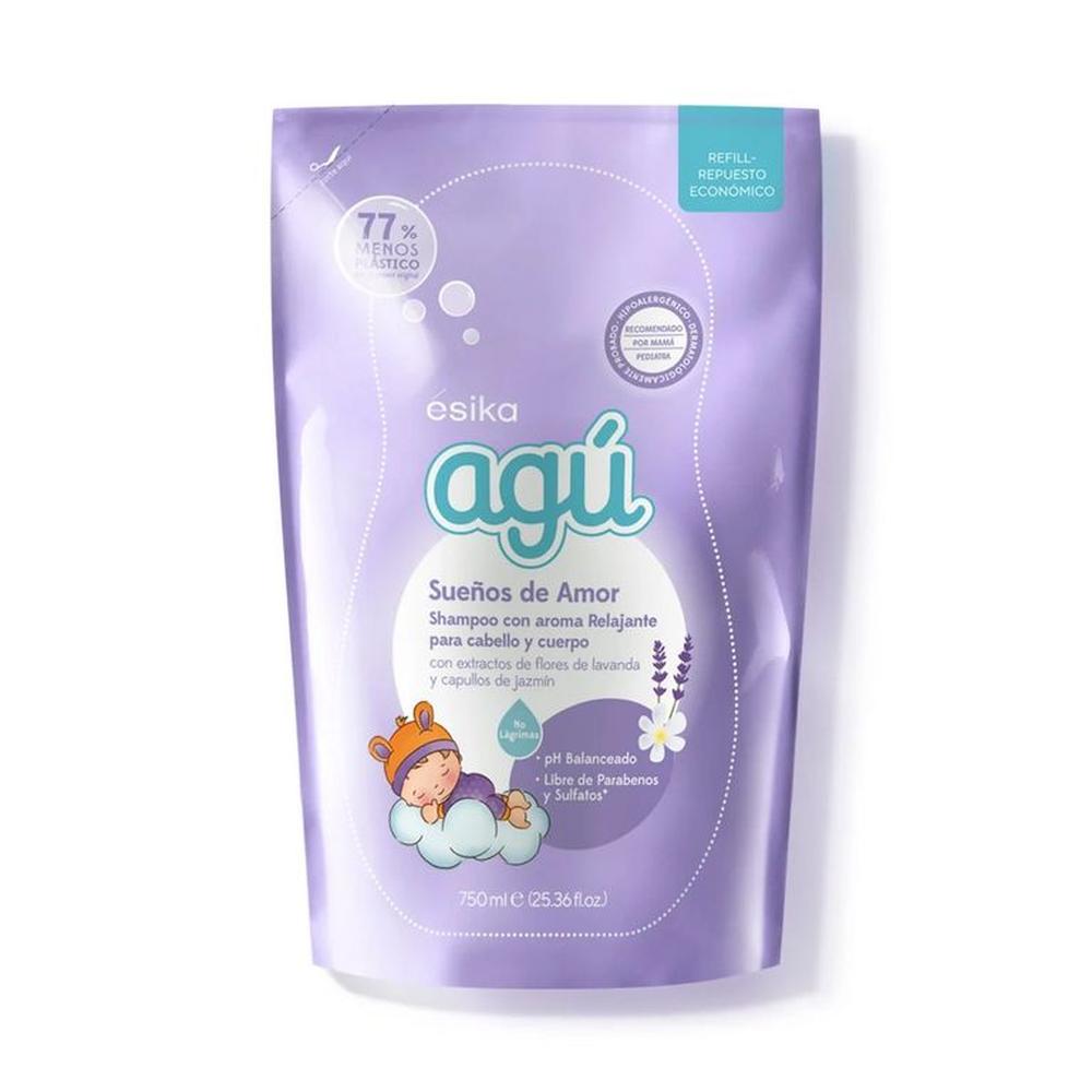 Shampoo Agú Repuesto Sueños de Amor Lavanda 750ml