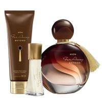 Far Away Beyond Perfume de Mujer con Mini e Hidratante