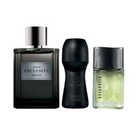 Exclusive in Black Perfume con Mini y Deo roll on