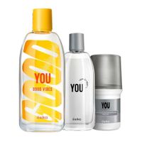 YOU Good Vibes Fragancia Unisex 90ml con You y Deo