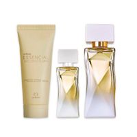 Essencial Exclusivo Floral Perfume de Mujer con Hidratante y Mini