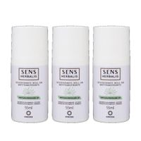 Sens Herbals Desodorante Roll On x3 und