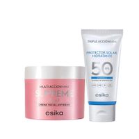 Crema Facial Antiedad Supreme 8 en 1 con Protector Solar