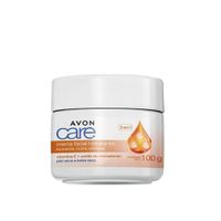 Crema Facial Con Vitamina E y Aceite De Macadamia Avon Care 3en1 100g