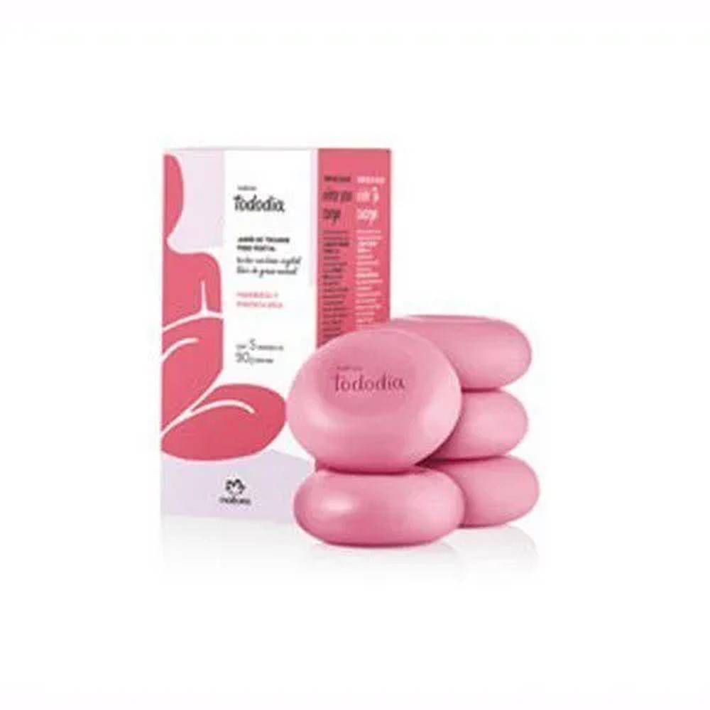 Tododia Frambuesa y Pimienta Rosa Jabones en Barra