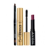 Máscara Pestañas 5 En 1 Lash Genius con Labial y Delineador de Ceja