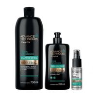 Advance Techniques Rizos Fabulosos SHA 750ml con Crema para Peinar y Serum