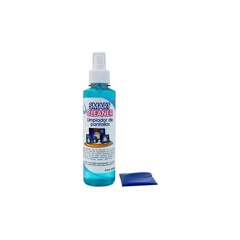 Smart Cleaner Limpia Pantallas 250ml Incluye Pañito