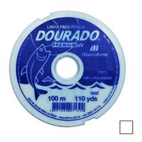 Hilo de Pescar nylon Poliamida 025mm x 100 mts Dorado