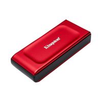 Unidad De Estado Solido Externo Kingston SSD XS1000R 2TB up to 1050MB/s USB 3.2G Rojo