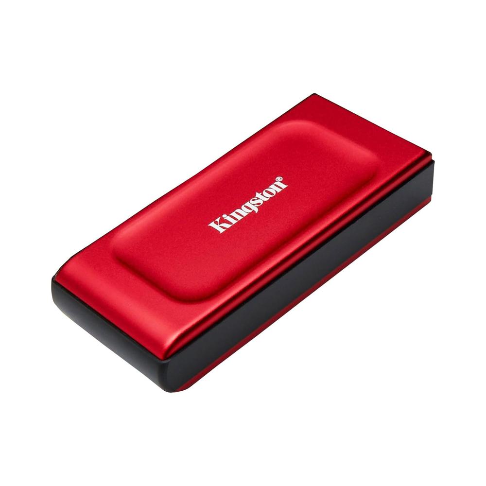 Unidad De Estado Solido Externo Kingston SSD XS1000R 2TB up to 1050MB/s USB 3.2G Rojo