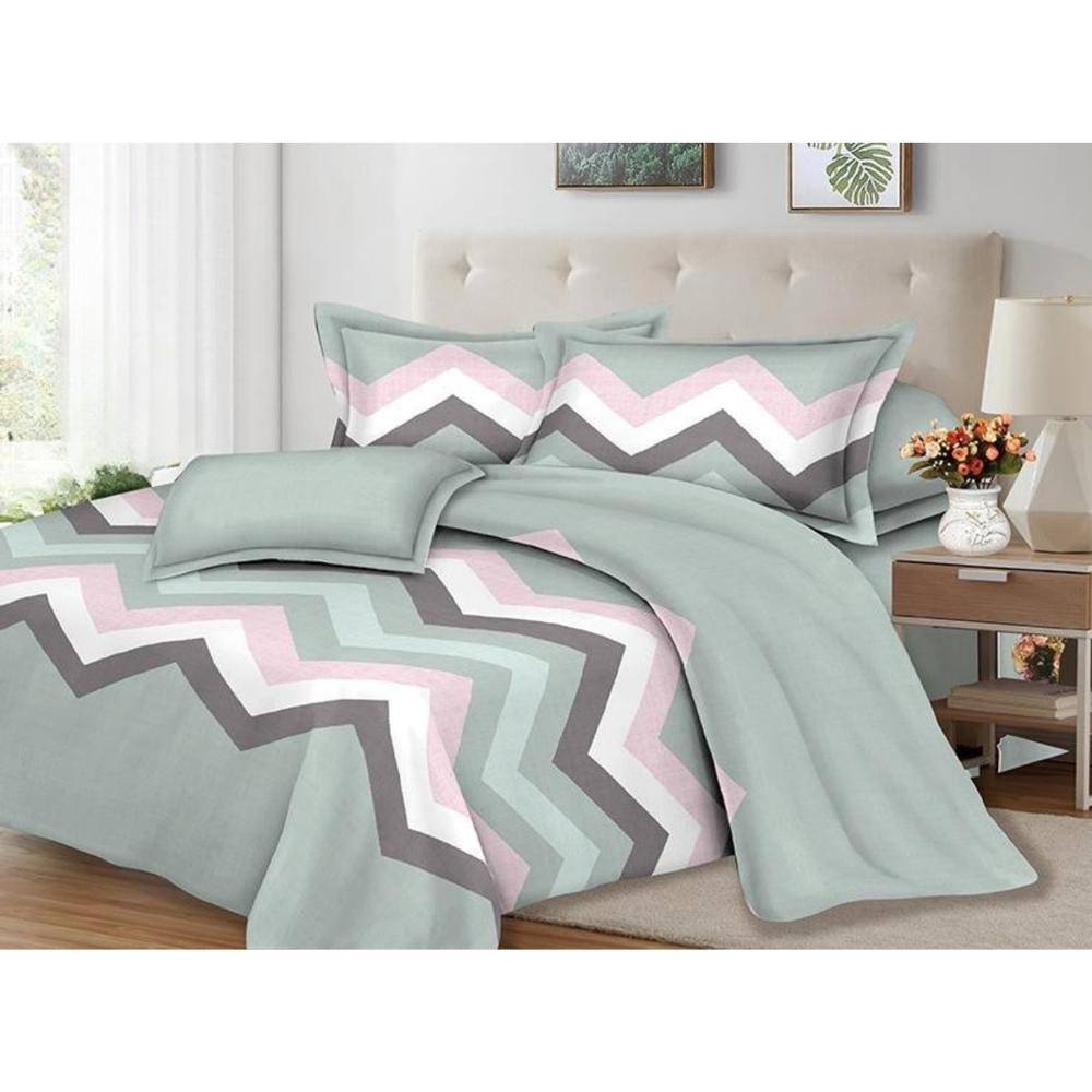 Juego de Sábanas 100% Suave Algodón 2Plazas 4 Piezas 2000 Hilos Menta