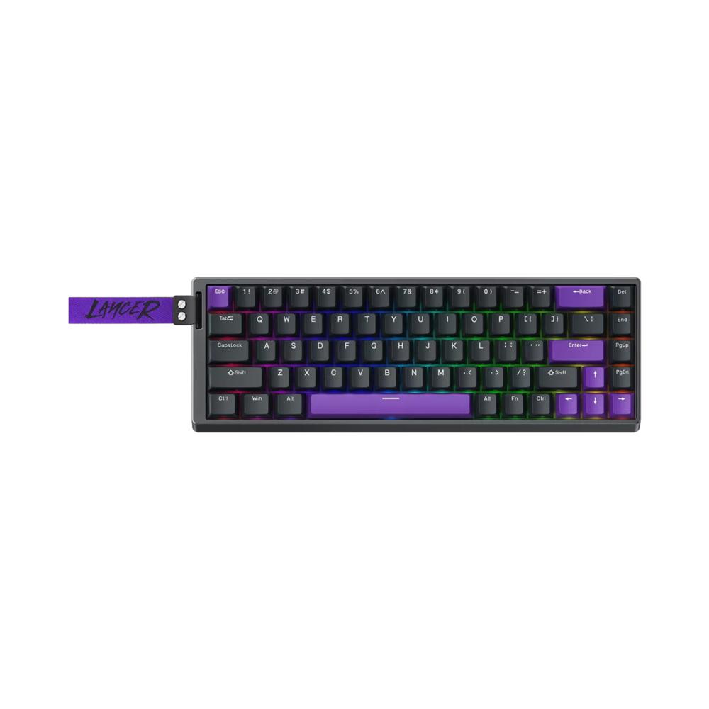Teclado Gamer Machenike Lancer 68 Pro Wired HyperMyth Magnetic Switch Grey