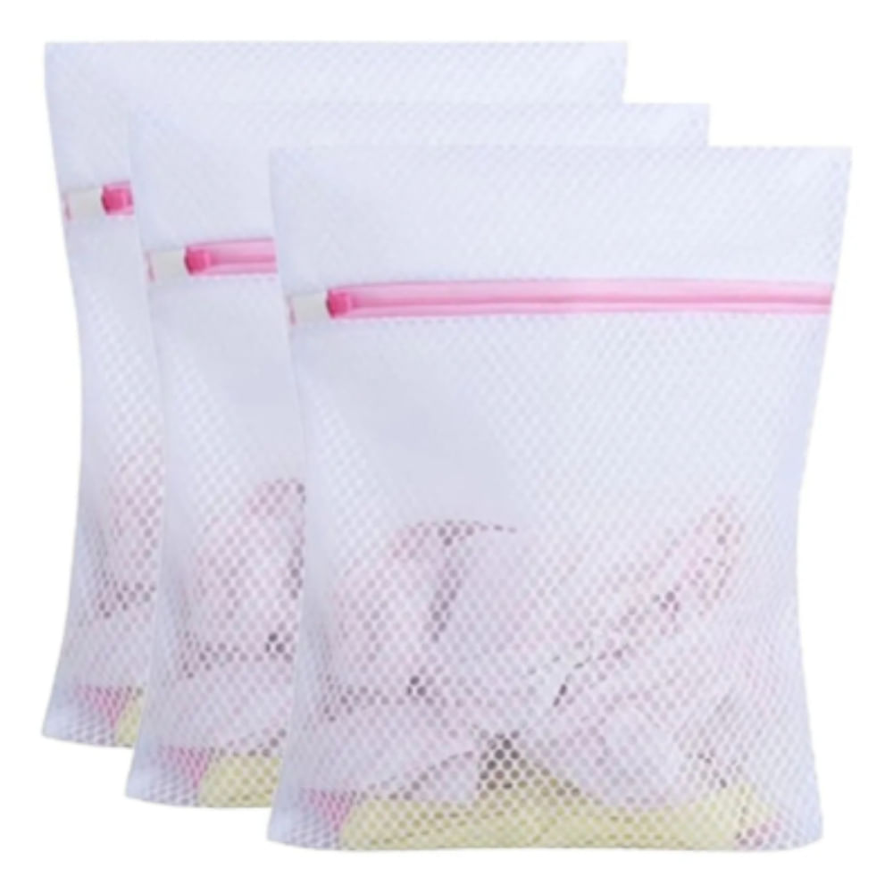 Pack 3 Bolsa de Malla para Lavadora 40x50