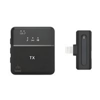 Micrófono Inalámbrico Lavalier Tipo C SX8 Negro