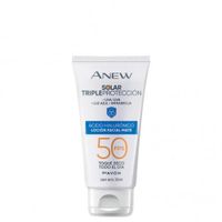 Anew Solar Triple Protección Loción Facial Mate FPS 50