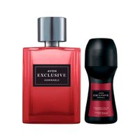 Exclusive Admirable Perfume de Hombre con Deo Roll On Avon