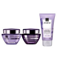 Anew Platinum Kit x3 Crema Dia + Noche y Mascarilla Facial 60+