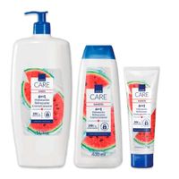 Avon Care 6 En 1 Kit x3 Sandia Crema Cuerpo con Manos