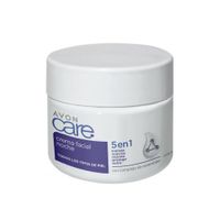 Crema Facial Noche 5 En 1 Ceramidas Avon Care 100g