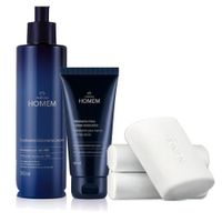 Rutina Homem Hidratante Corporal con Crema Manos y Jabones