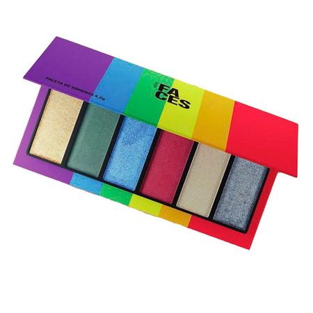 Paleta de Sombras Natura Faces