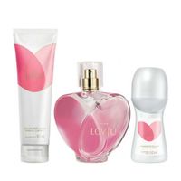 Lov U Perfume de Mujer con Locion y Deo Roll On