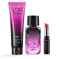 Y25 Perfume de Mujer con Locion y Lip Balm