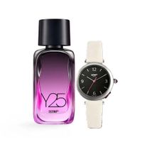 Y25 Perfume de Mujer con Reloj Silvery Girl