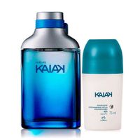 Kaiak Fragancia de Hombre con Desodorante Roll On Natura
