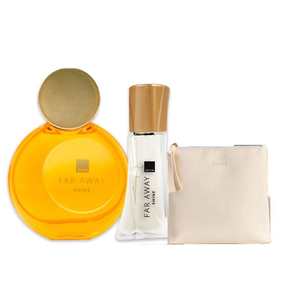 Far Away Shine Perfume de Mujer con Mini y Tarjetero