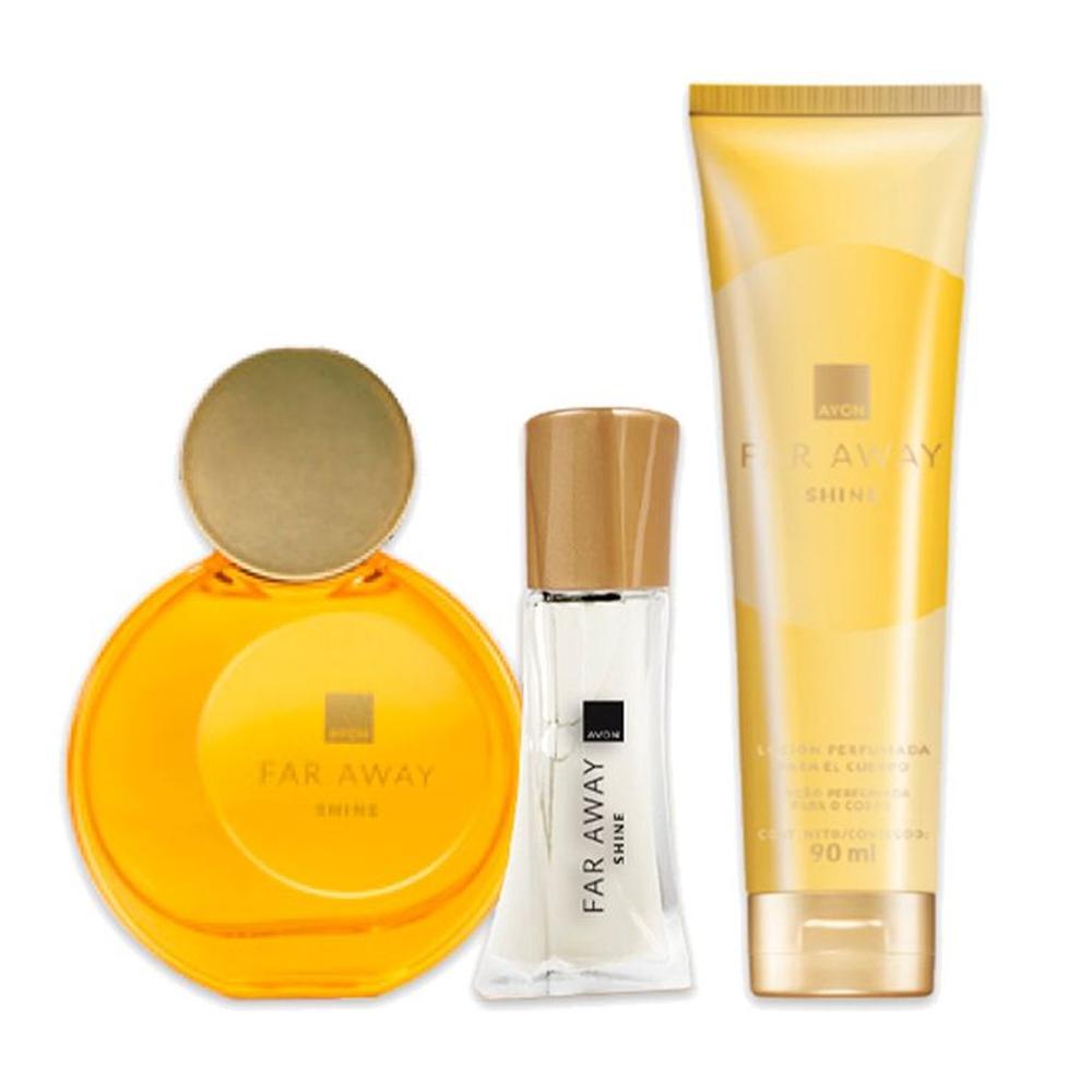 Far Away Shine Perfume de Mujer con Mini e Hidratante