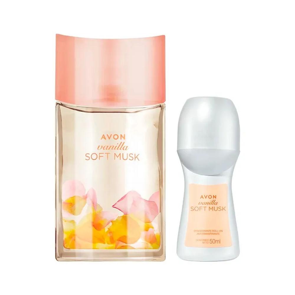 Soft Musk Vainilla Perfume de Mujer con Desodorante Avon
