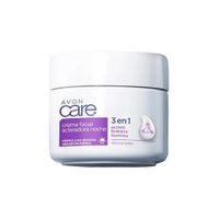Crema Facial Aclaradora Con Vita Complex Noche 3 En 1 Avon Care 400G