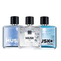 Musk Rain con Musk Marine y Musk Air Perfume x3