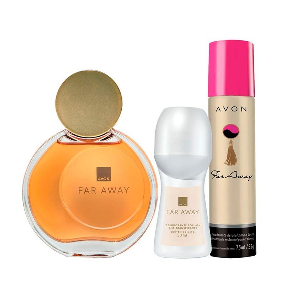 Far Away Perfume de Mujer con Deo Roll on y Spray