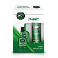 BRUT CLASSIC Colonia 100ml con Deo Spray