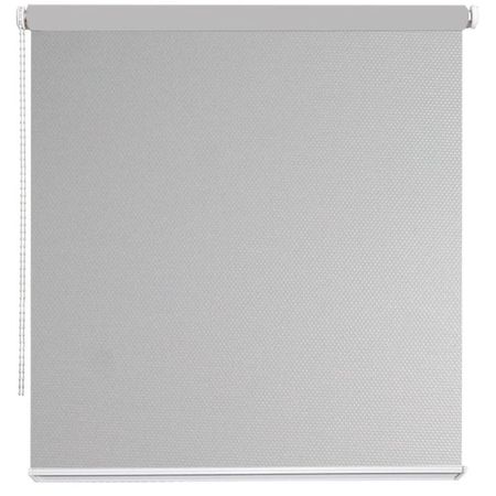 Cortina Roller Blackout Básico Gris 110cm Ancho x 200cm Alto